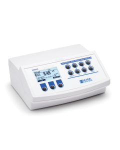 Dual-Input pH/ORP/ISE/EC/Resistivity/TDS/NaCl/Temperature Bench Meter 